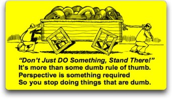 Square Wheels poem on workplace improvement