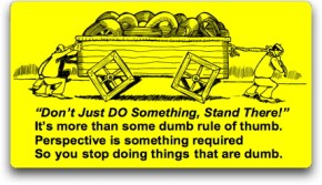 Square Wheels poem on workplace improvement