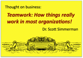 Square Wheels One image of Teamwork by Dr. Scott Simmerman