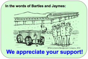 Square Wheels Bartles and Jaymes appreciate your support