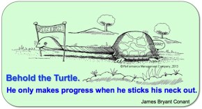 Conant quote of Behold the Turtle image