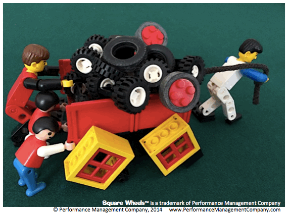 Square Wheels One by Dr. Scott Simmerman