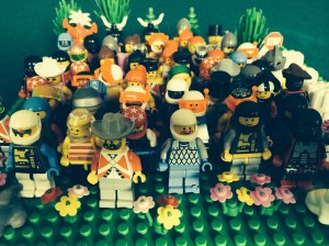 A LEGO representation of My Team