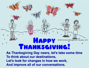 Thanksgiving Day Poem on Communications