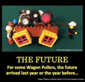 Square Wheels LEGO image of The Future by Scott Simmerman