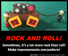 Square Wheels improvement with LEGO