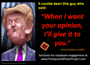 Donald Trump thoughts on motivation and communications