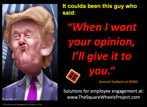 Donald Trump thoughts on motivation and communications