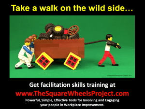 Square Wheels Project poster by Dr. Scott Simmerman