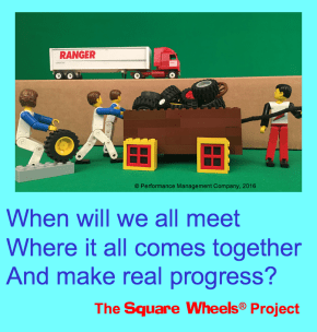Square Wheels Haiku on business process improvement