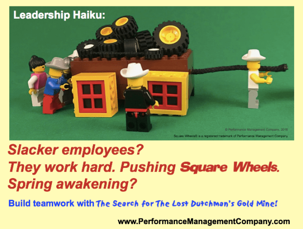 Sauare Wheels, Engagement, People and Performance and motivation