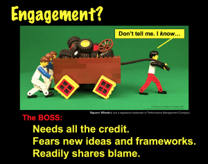 Haiku Poem by Scott Simmerman on Engagement and Leadership